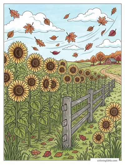 Colored example of this coloring page