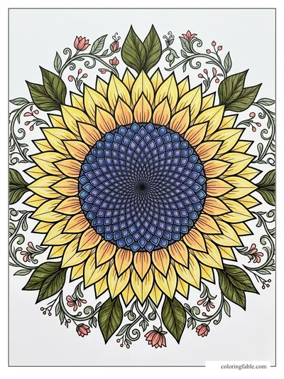 Colored example of this coloring page