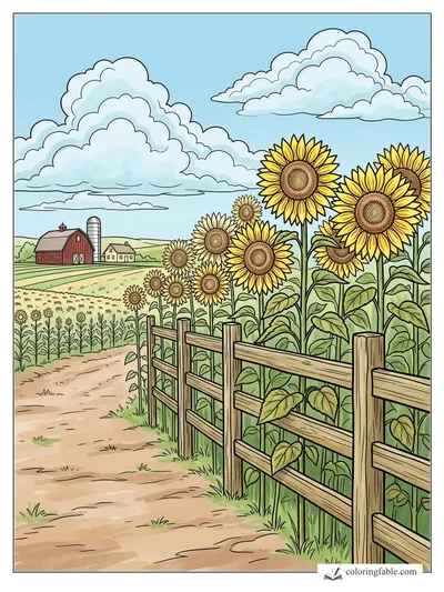 Colored example of this coloring page