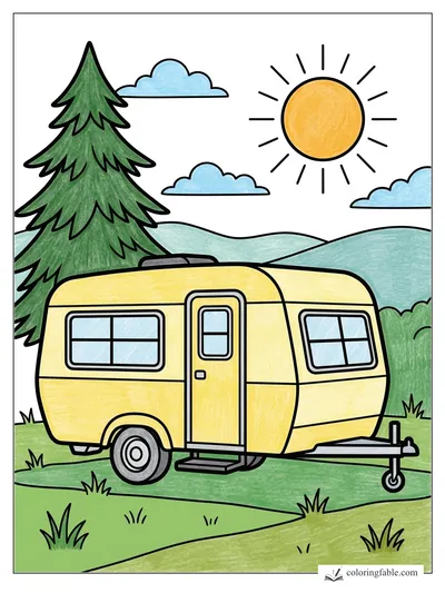 Colored example of this coloring page