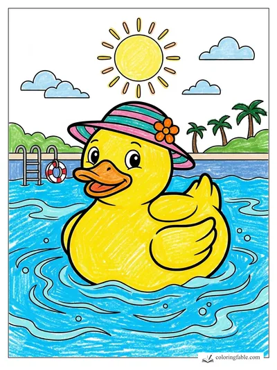 Colored example of this coloring page
