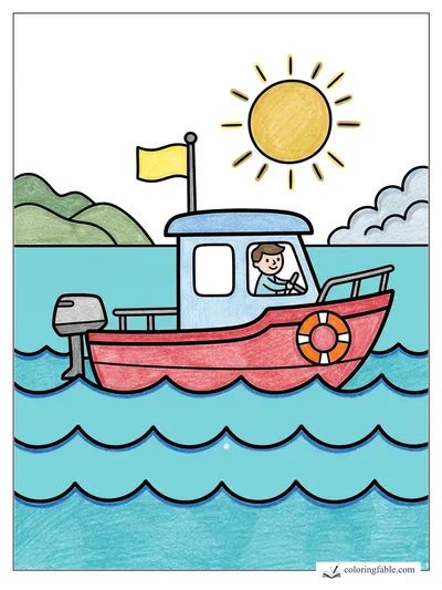 Colored example of this coloring page