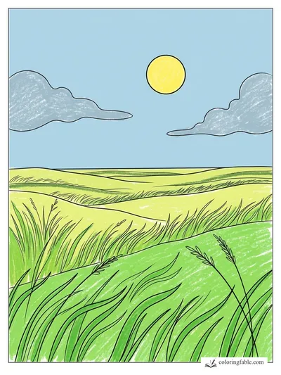 Colored example of this coloring page