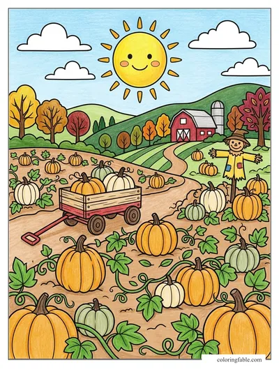 Colored example of this coloring page