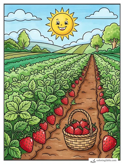 Colored example of this coloring page