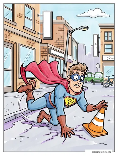 Colored example of this coloring page