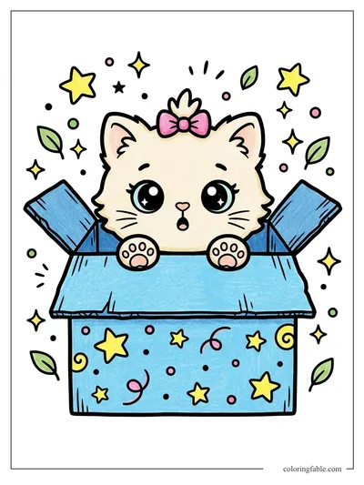 Colored example of this coloring page