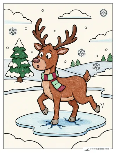 Colored example of this coloring page