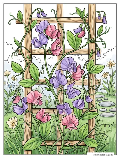 Colored example of this coloring page