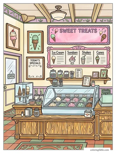 Colored example of this coloring page