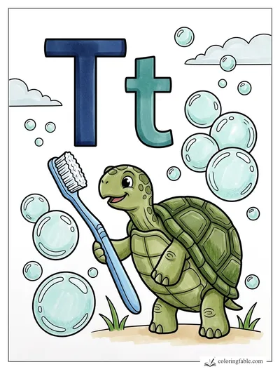 Colored example of this coloring page