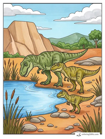 Colored example of this coloring page