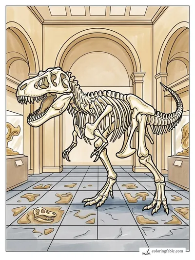 Colored example of this coloring page