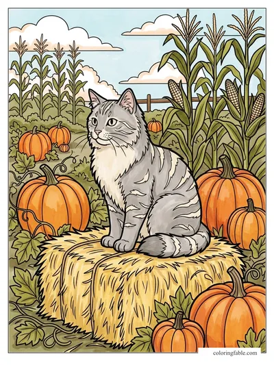 Colored example of this coloring page