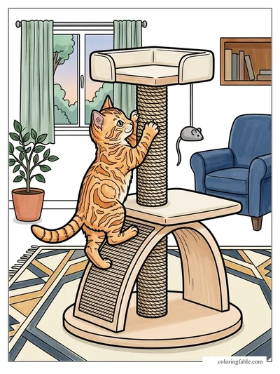 Colored example of this coloring page