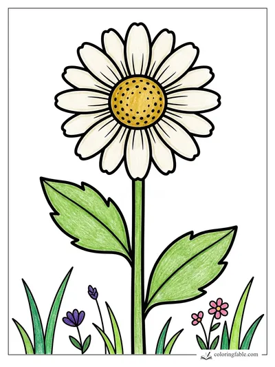Colored example of this coloring page