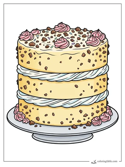 Colored example of this coloring page