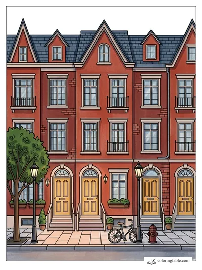 Colored example of this coloring page