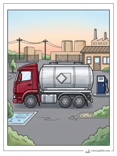 Colored example of this coloring page