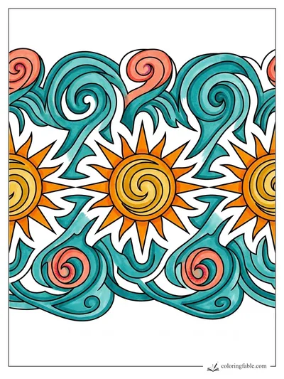 Colored example of this coloring page