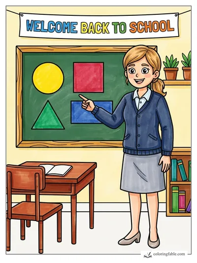 Colored example of this coloring page