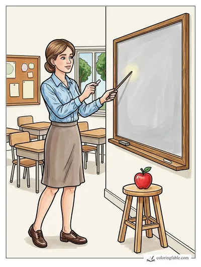 Colored example of this coloring page