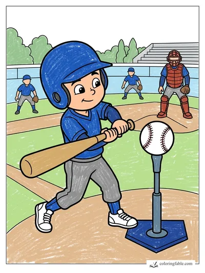 Colored example of this coloring page