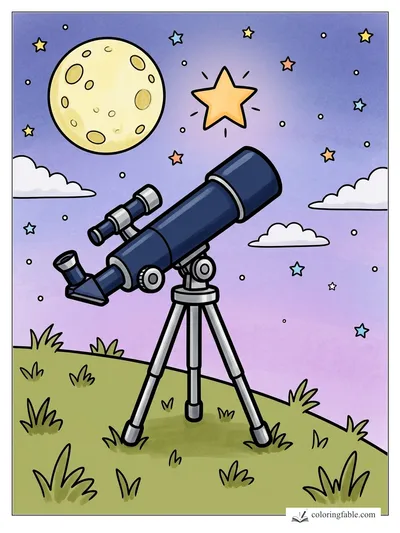 Colored example of this coloring page