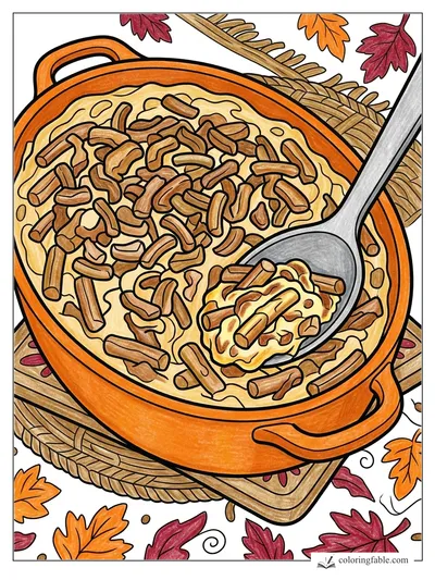 Colored example of this coloring page