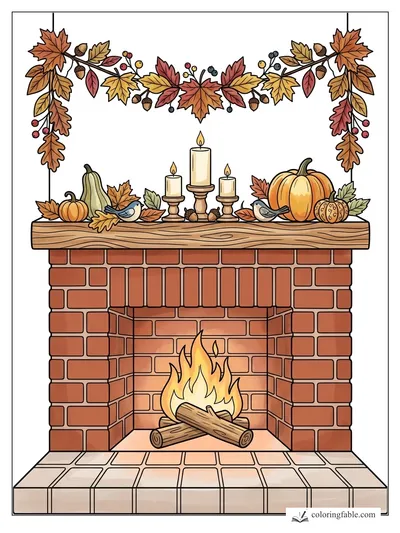 Colored example of this coloring page