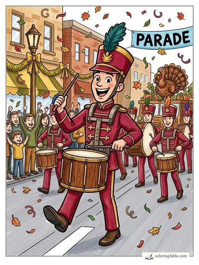 Colored example of this coloring page