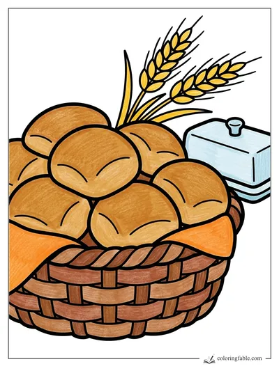 Colored example of this coloring page