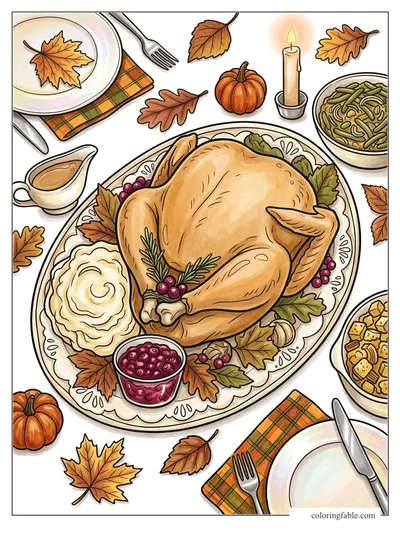 Colored example of this coloring page