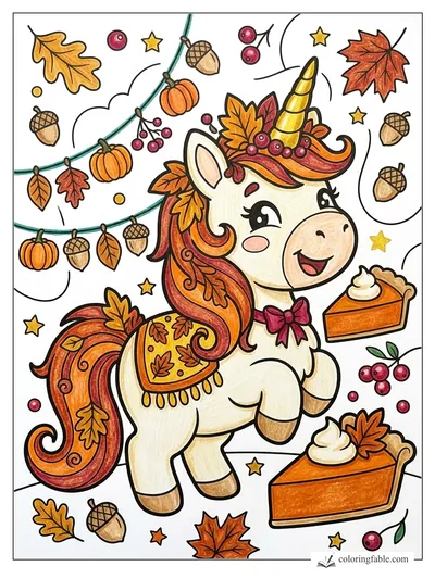 Colored example of this coloring page