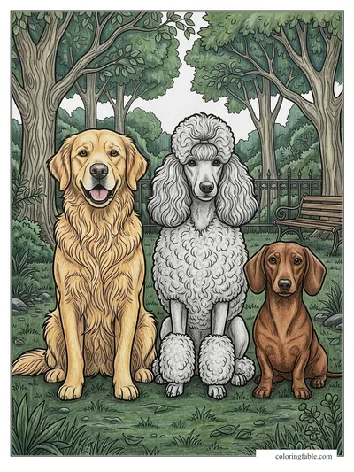Colored example of this coloring page