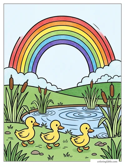 Colored example of this coloring page