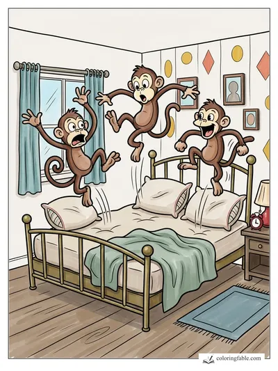 Colored example of this coloring page