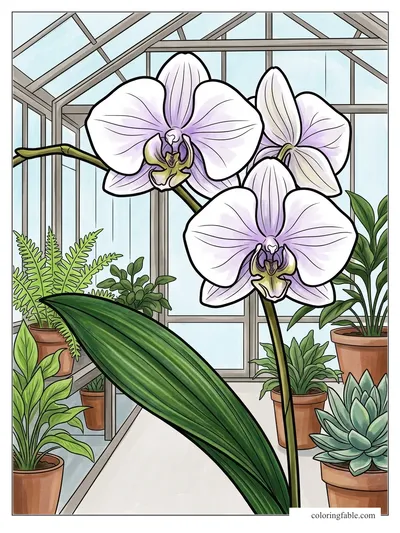 Colored example of this coloring page