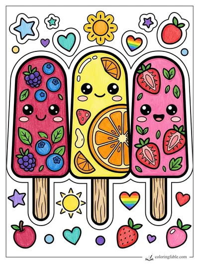 Colored example of this coloring page