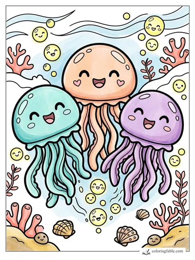 Colored example of this coloring page