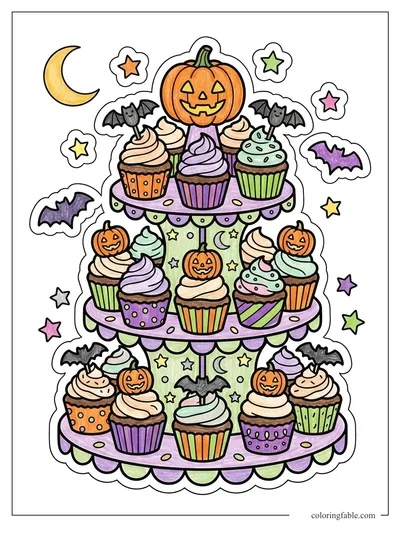 Colored example of this coloring page