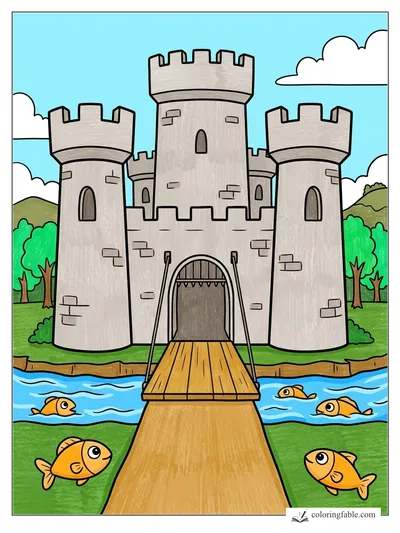 Colored example of this coloring page