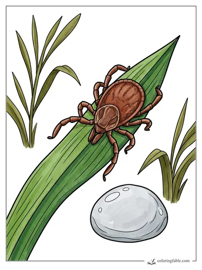 Colored example of this coloring page