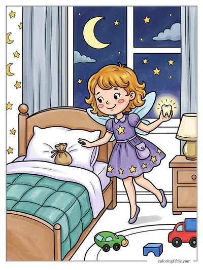 Colored example of this coloring page