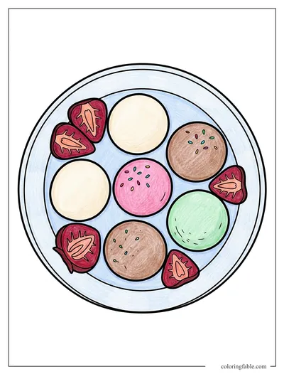 Colored example of this coloring page