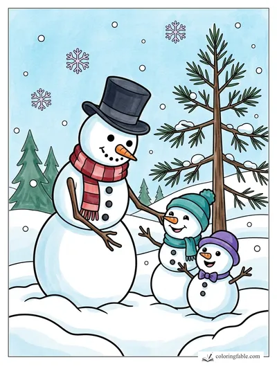 Colored example of this coloring page