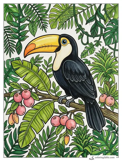Colored example of this coloring page
