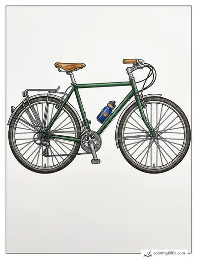 Colored example of this coloring page