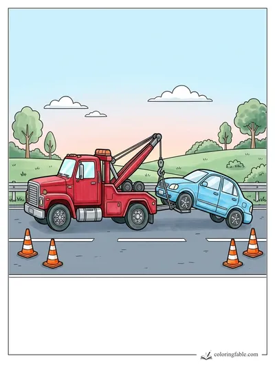 Colored example of this coloring page
