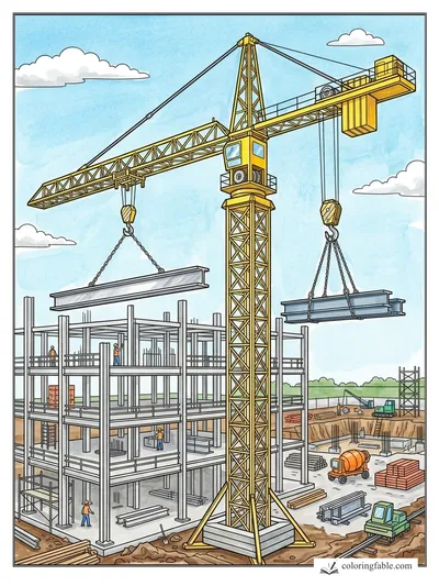 Colored example of this coloring page
